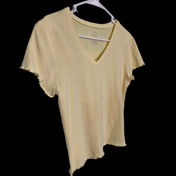 Urban real sunshine yellow crop top size L, super cute and comfortable - Picture 2 of 5